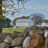 Rock Wall and Barn