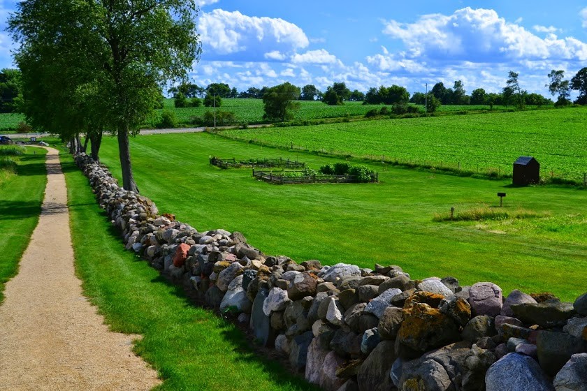 stone fence